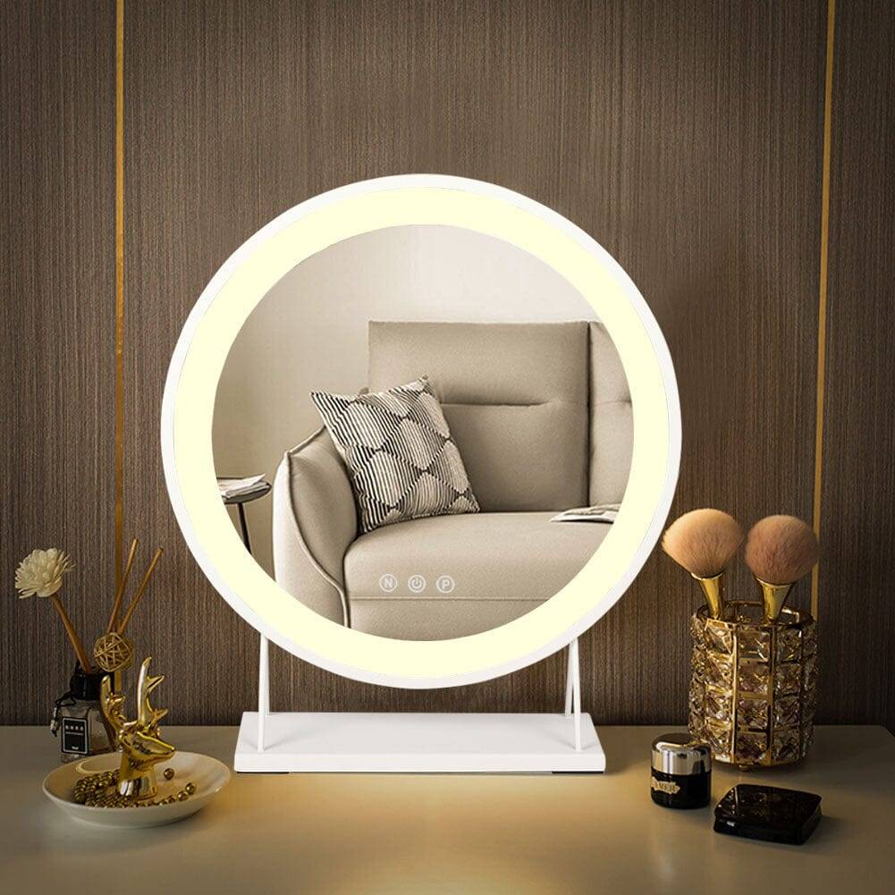 Round LED Makeup Vanity Mirror