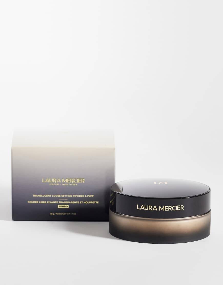 Laura mercier translucent powder Laura Mercier Translucent Loose Setting Powder Jumbo Puff Neutral