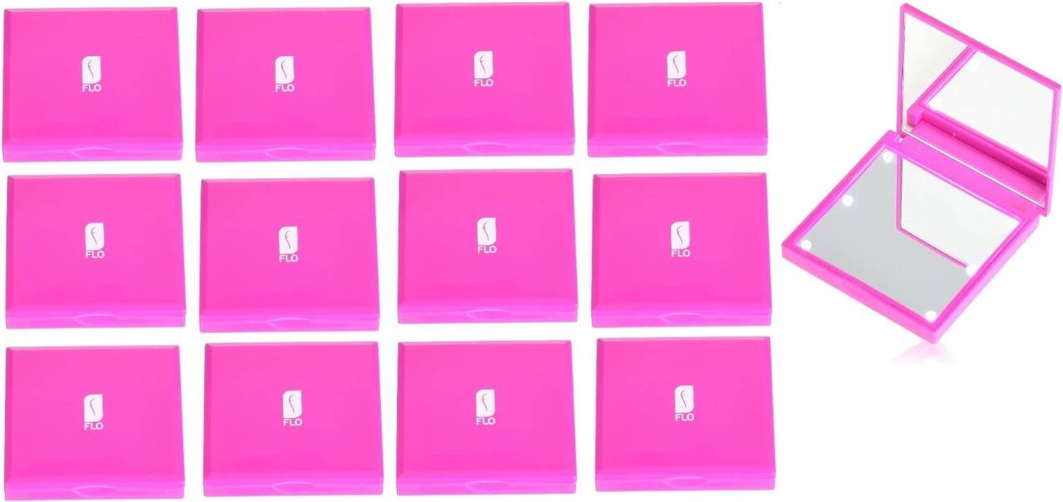 Flo LED Lights Compact Mirror 6 LED Lights
