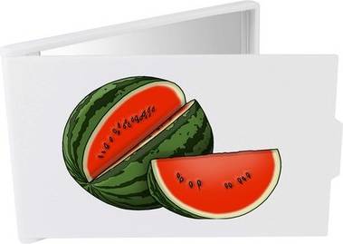 Azeeda Watermelon Compact Makeup Mirror