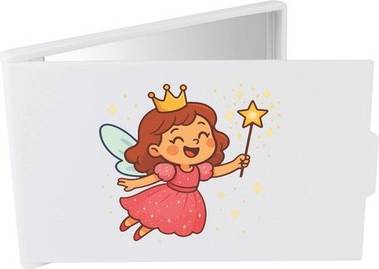 Azeeda Fairy Princess Compact Makeup Mirror