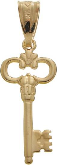 14K Key Pendant