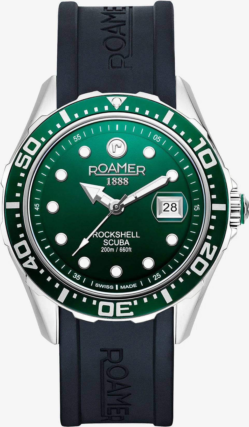 Roamer Rockshell Scuba Rubber Watch