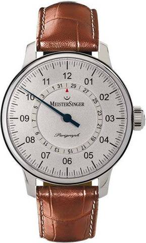 MeisterSinger Watch Perigraph D Silver
