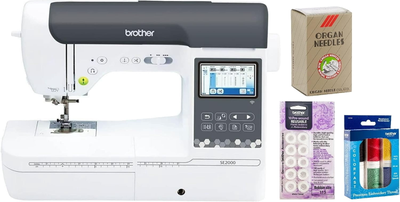 Brother machine Brother SE2000 Computerized Sewing Embroidery Machine