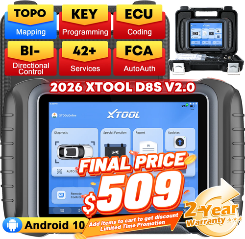 Auto scanner xTool D8s V2.0 Auto Full System