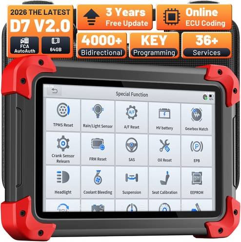 Bidirectional obd2 scanner xTool D7 V2.0 Auto Obd2 Bidirectional Scanner