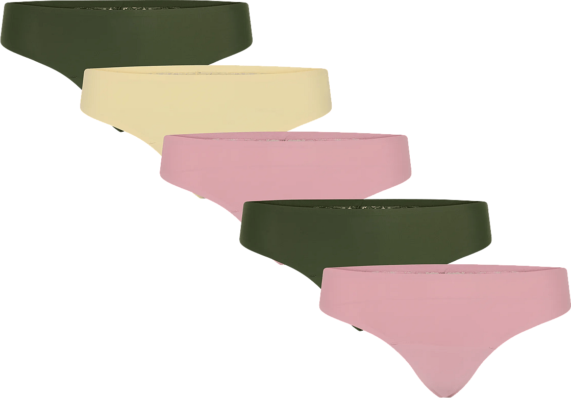 Hunkemöller 5-Pack Invisible String - Multi/Patterned