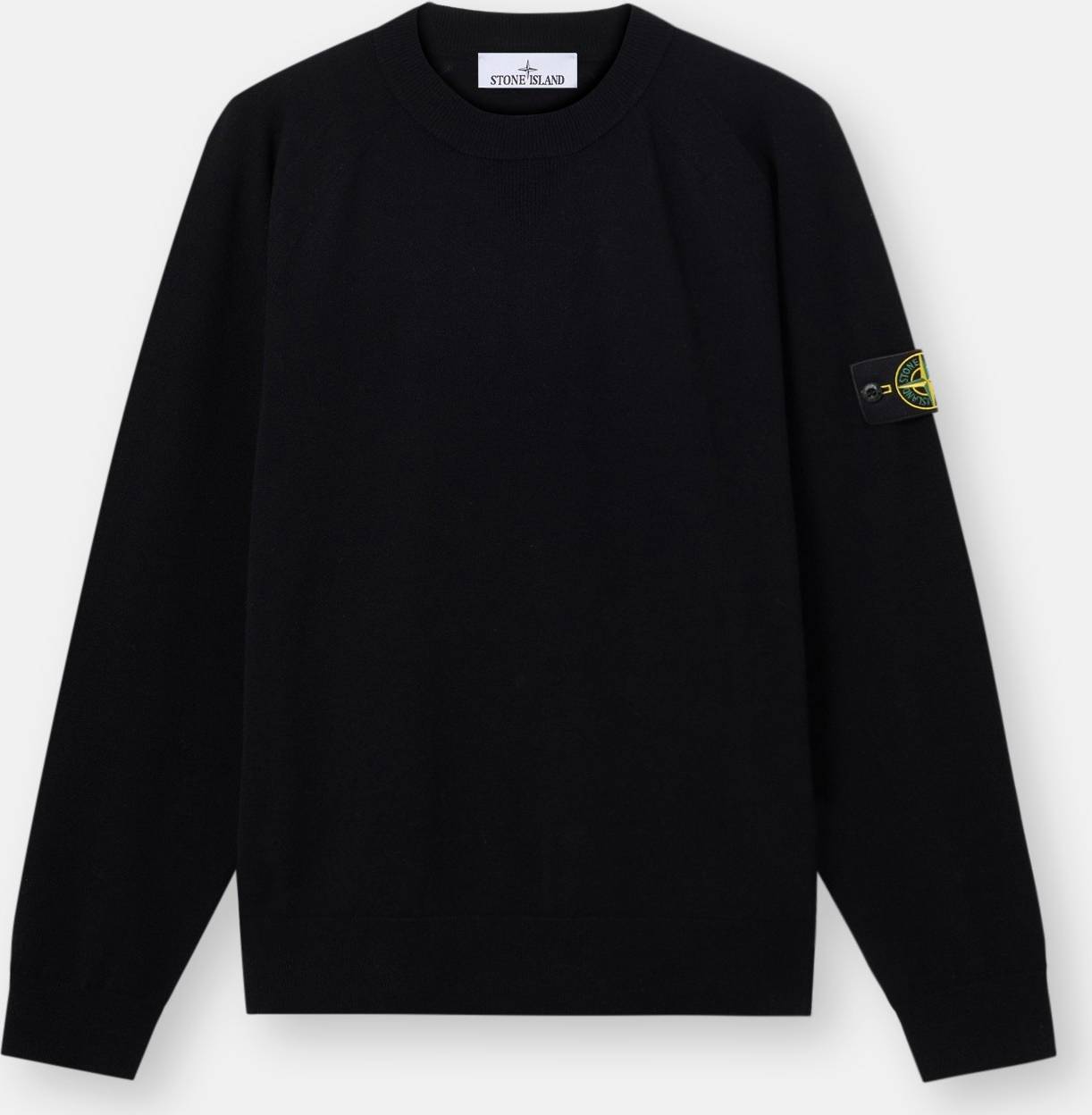 Stone island sweatshirt Stone Island Stretch RWS Wool Homme - Noir
