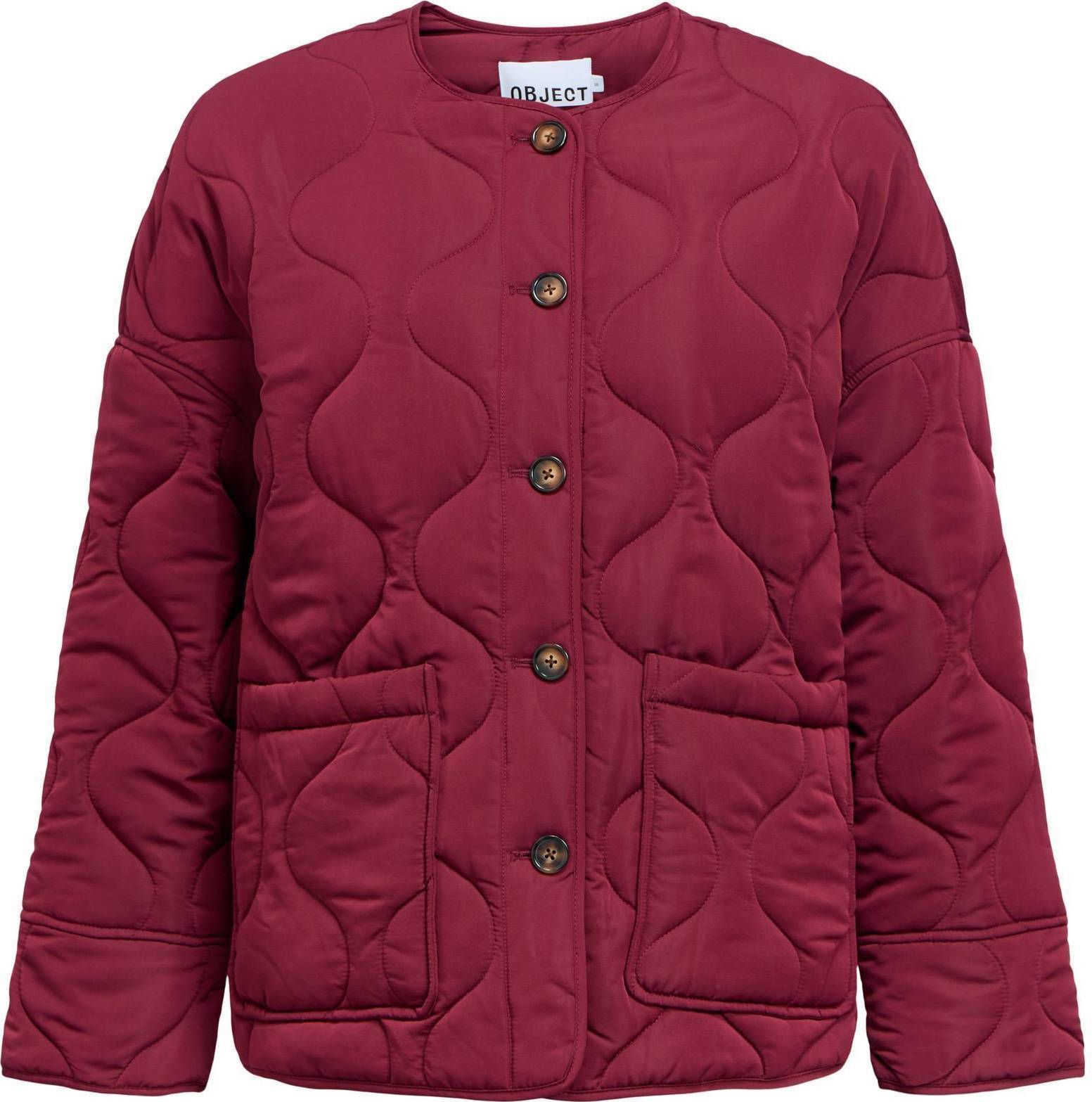 Object Allie Padded Jacket Red