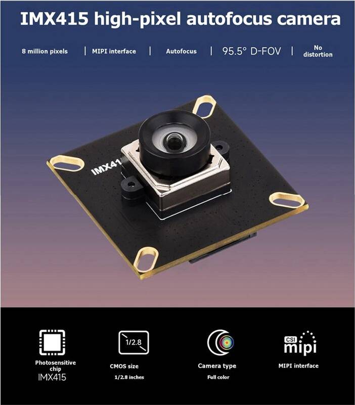 Typecat IMX415 8MP USB Camera Module