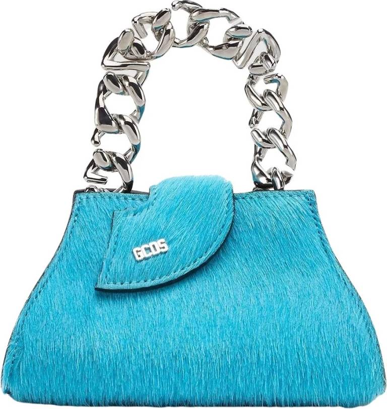 GCDS Comma Mini Bag - Blue