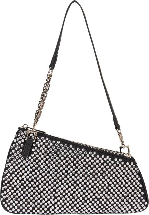 GCDS Comma Notte Mesh Bag Med Strass - Sort