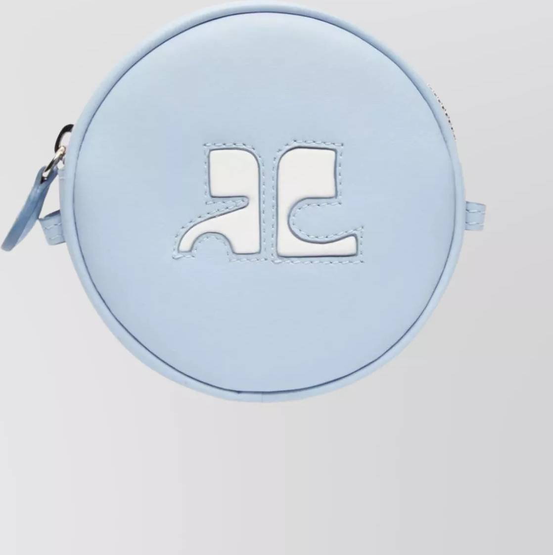 Courrèges Réédition Leather Shoulder Bag