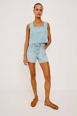 Rails Rancho Tie Front Shorts - Surf
