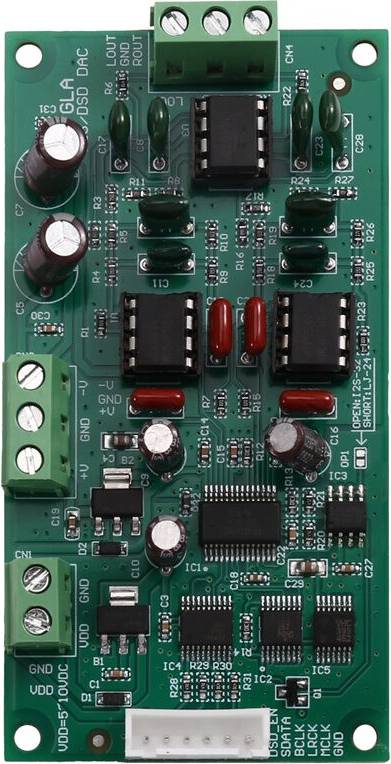 Typecat HIFI Soft Control PCM1795 I2S DSD DAC Decoder