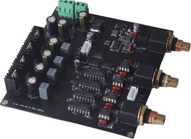 Torribaly HIFI R2R Vinyl Style Decoder Board