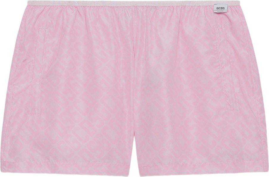 GCDS Essentials Faded Monogram Shorts - Polyester