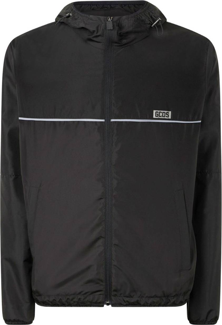 GCDS Essentials Nylon Wind Jacket - Nylon