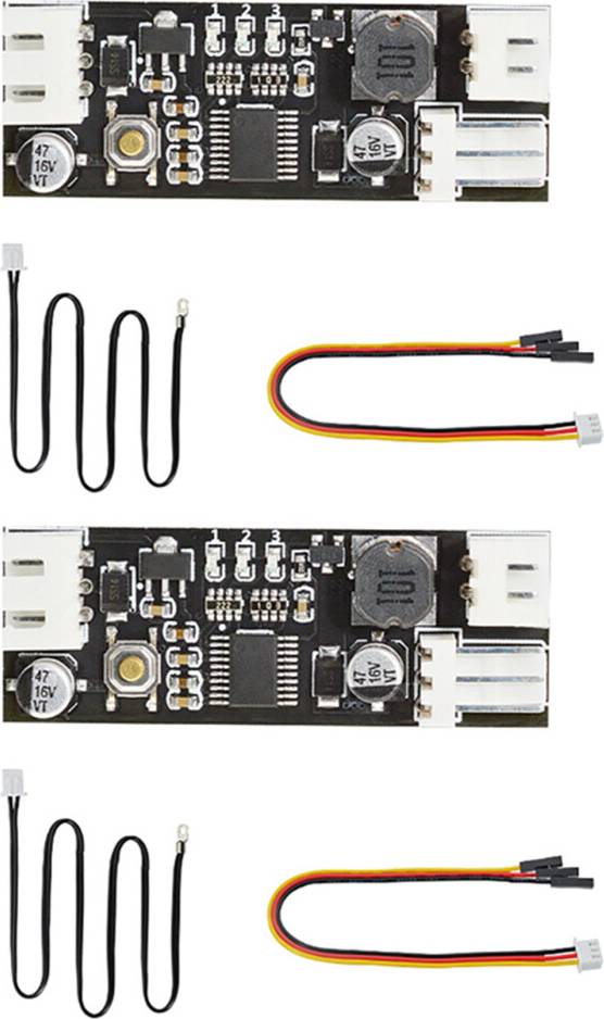 Torribaly 2X Temperature Controller Module 12V PWM Wire Fan
