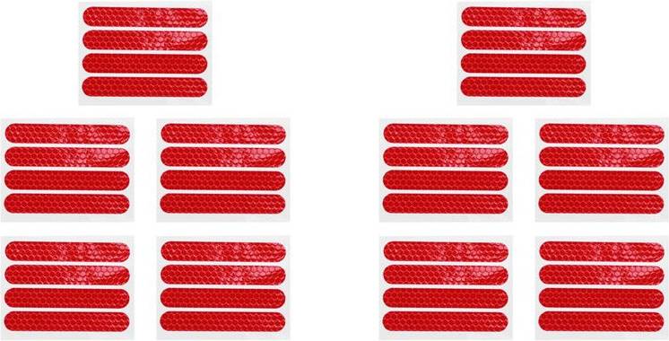 Typecat Front Rear Wheel Cover Protective Shell Sticker 40PCS