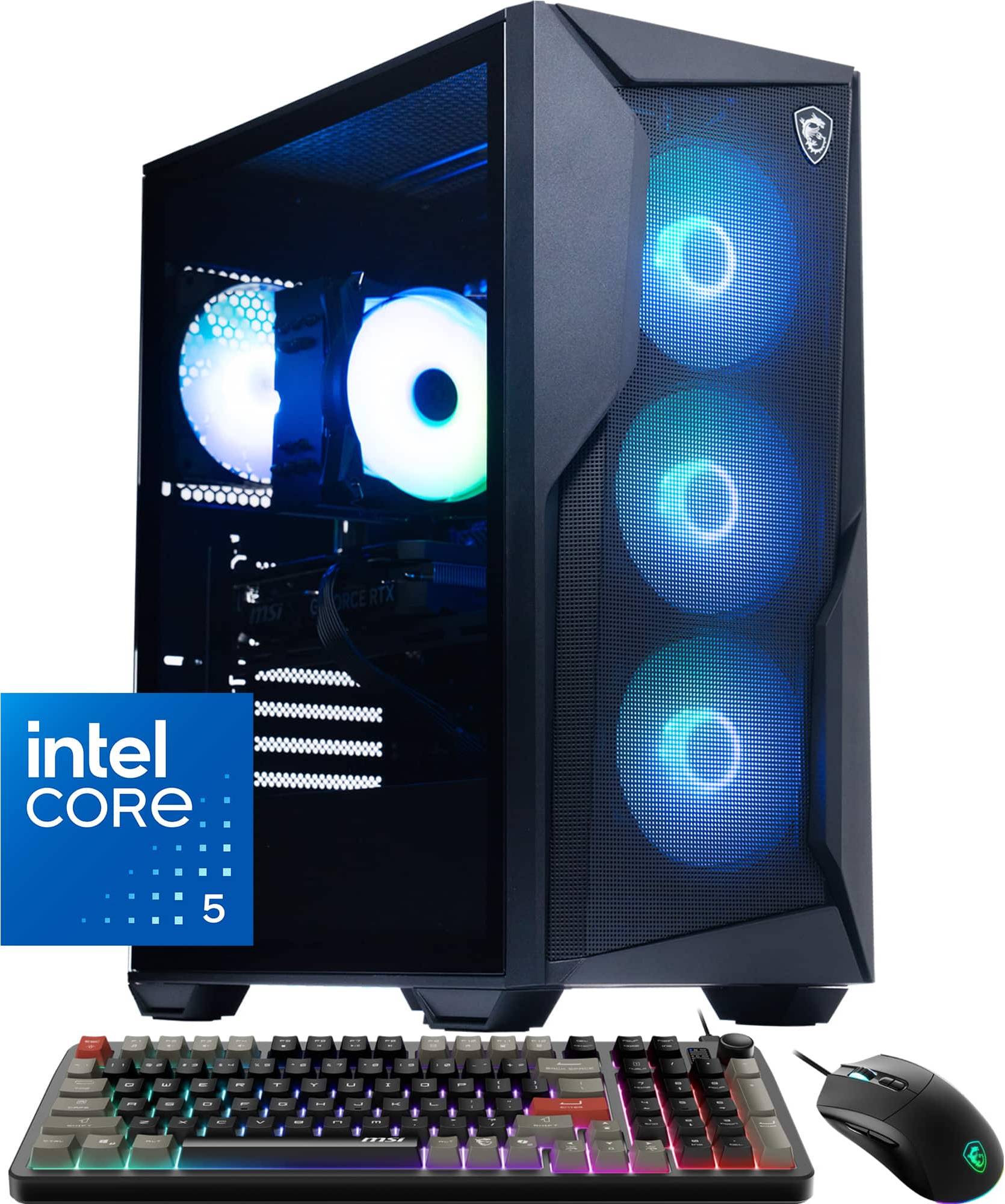 Intel core i5 14400f MSI Codex R2 Gaming Desktop Intel i5 14400F