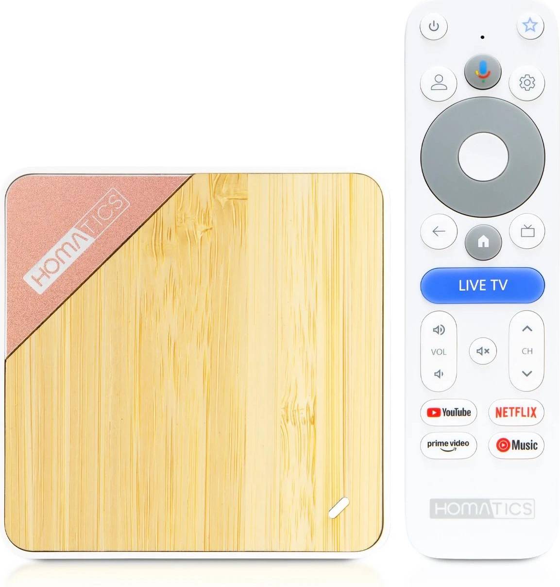 Homatics Multimedia Player Box 4K Pro V2