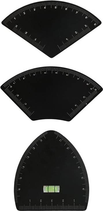 Torribaly Eyebrow Stencils Kit Fast Drawing Ruler