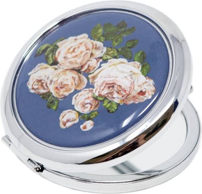Rose In Bloom Compact Mirror