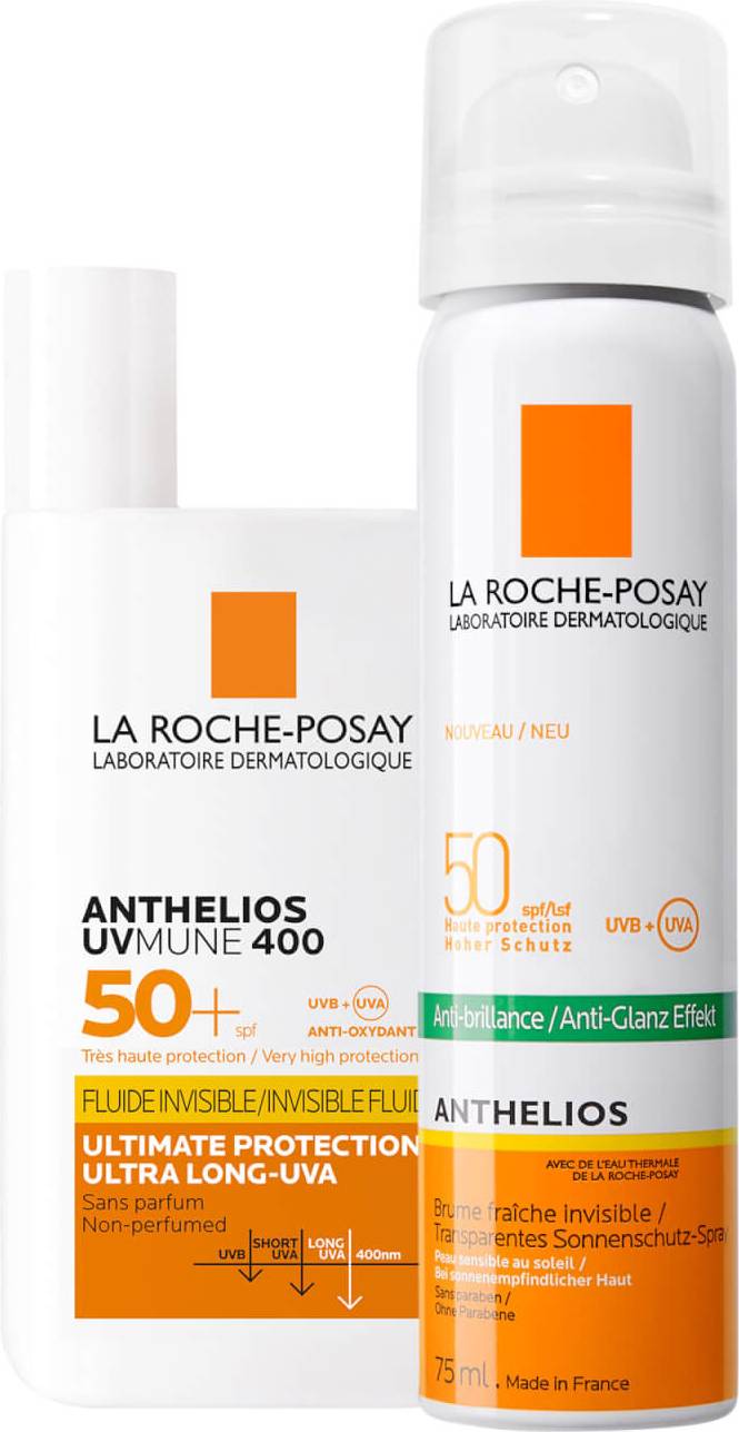 La roche posay sunscreen La Roche-Posay Anthelios Sun Protection SPF50+ Routine Bundle