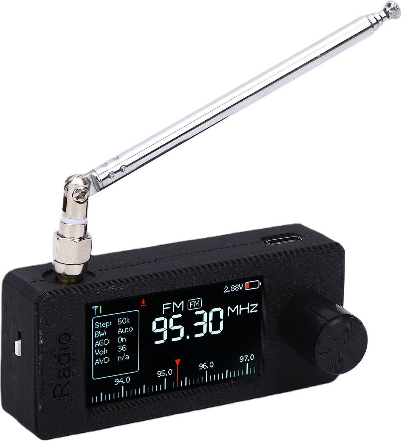 Vestidos Portable 1.9 Inch Color Screen Radio