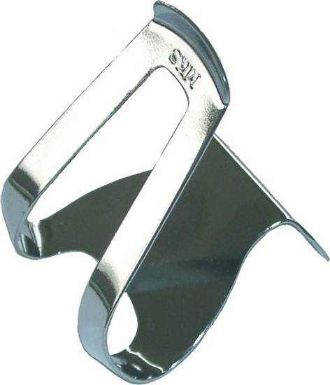 Half Clip Mini Toe Clips - Chrome