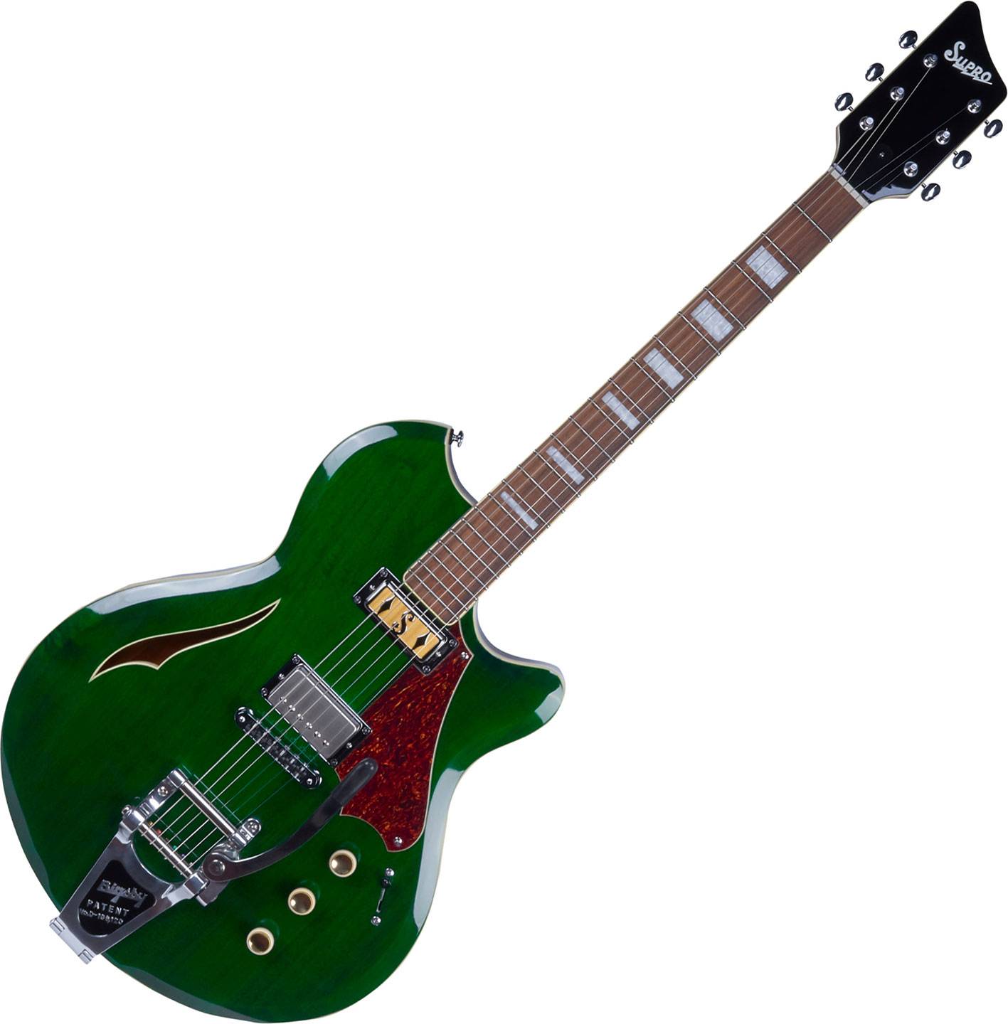 Supro Conquistador Trans Racing Green
