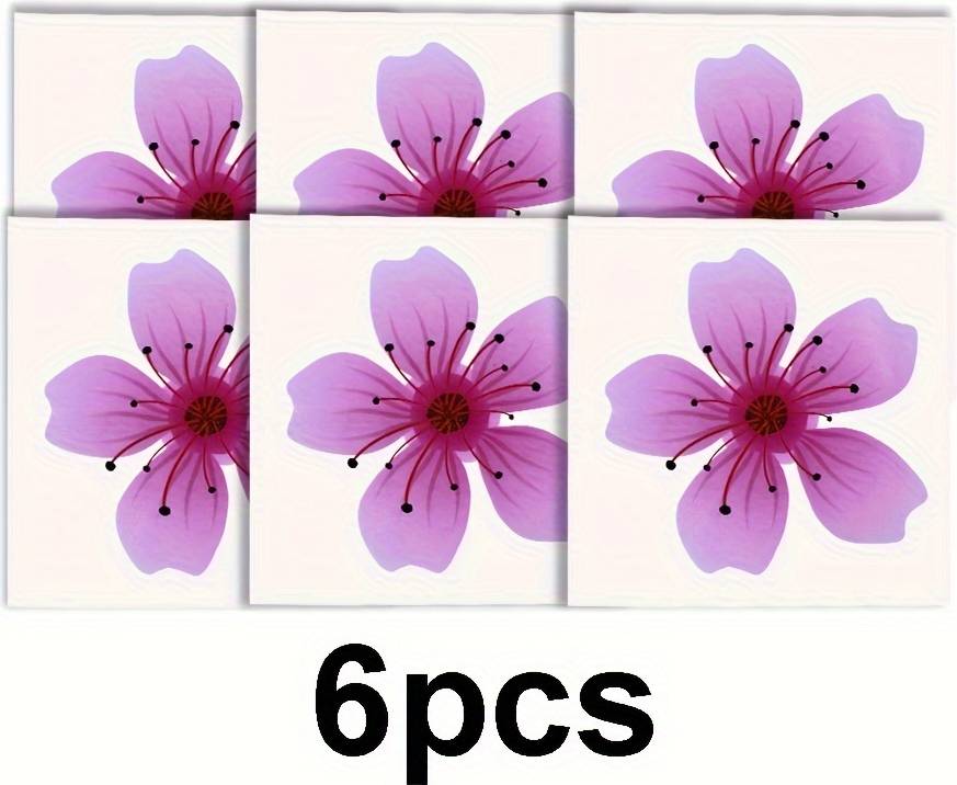 Temu Peach Window Fly Traps Sticky Insect 6pcs