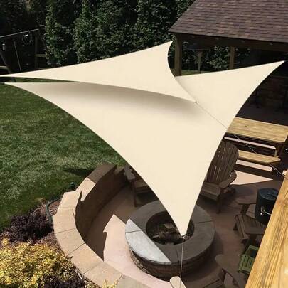 Shein Outdoor Sun Shade Canopy With Wind Ropes 100cm