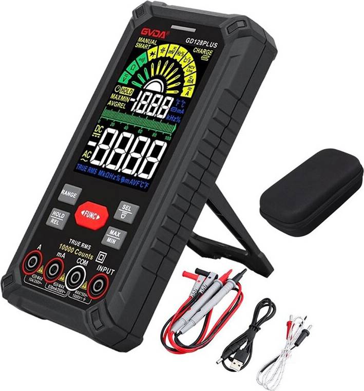 Typecat Rechargeable Digital Multimeter True RMS 9999 Counts