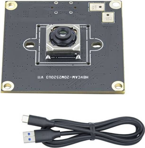 Tlily Webcam USB 20 MP Module Caméra Industrielle