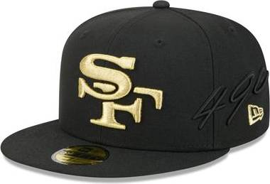 New era 59fifty New Era Rivalries Collection Fan Pack Side Script 59FIFTY Fitted Hat - Black