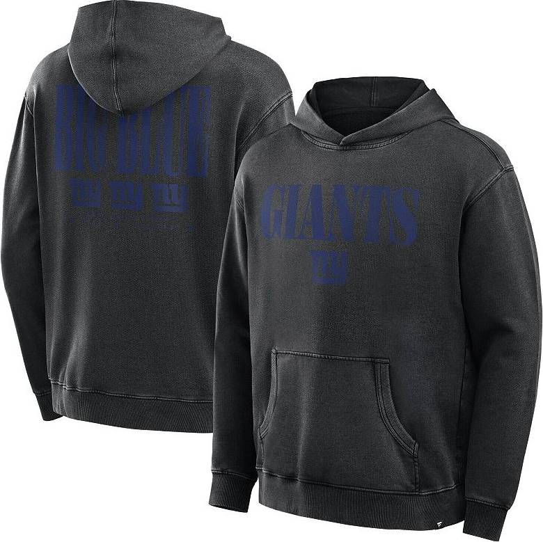 Fanatics Relaxed Intense Rivalry Washed Hoodie - Black