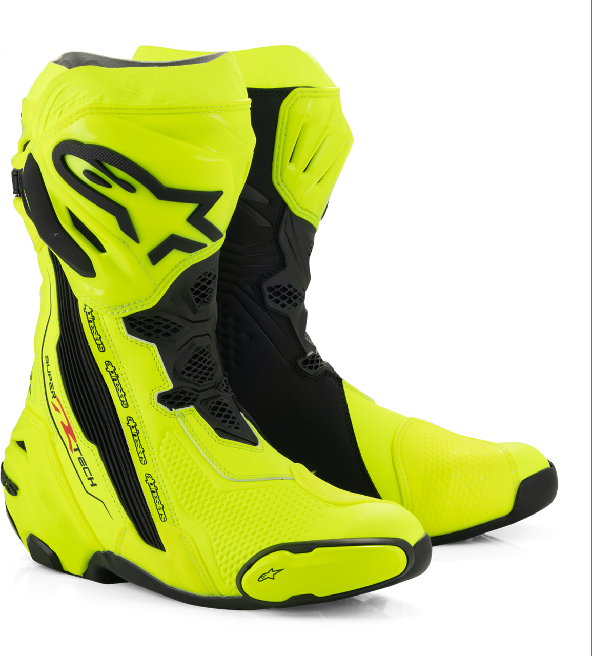 Alpinestars Supertech R Vented Men Polyamid Neon Yellow