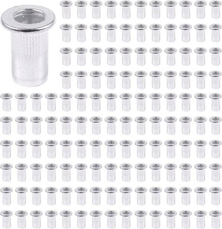 Typecat M5 Aluminium Threaded Rivnuts Nutserts 500pcs