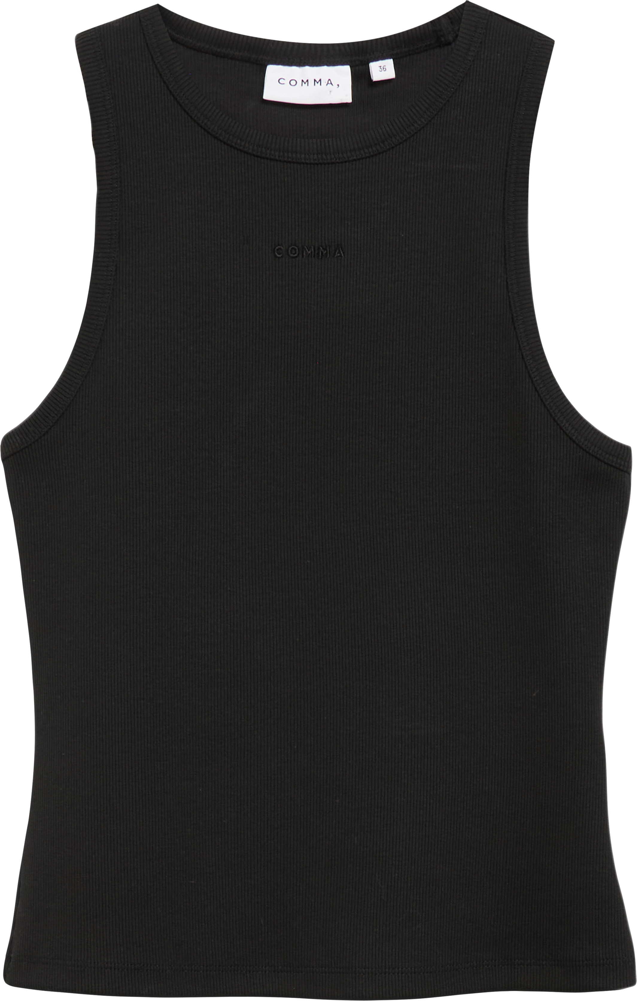 Comma Topp - Svart