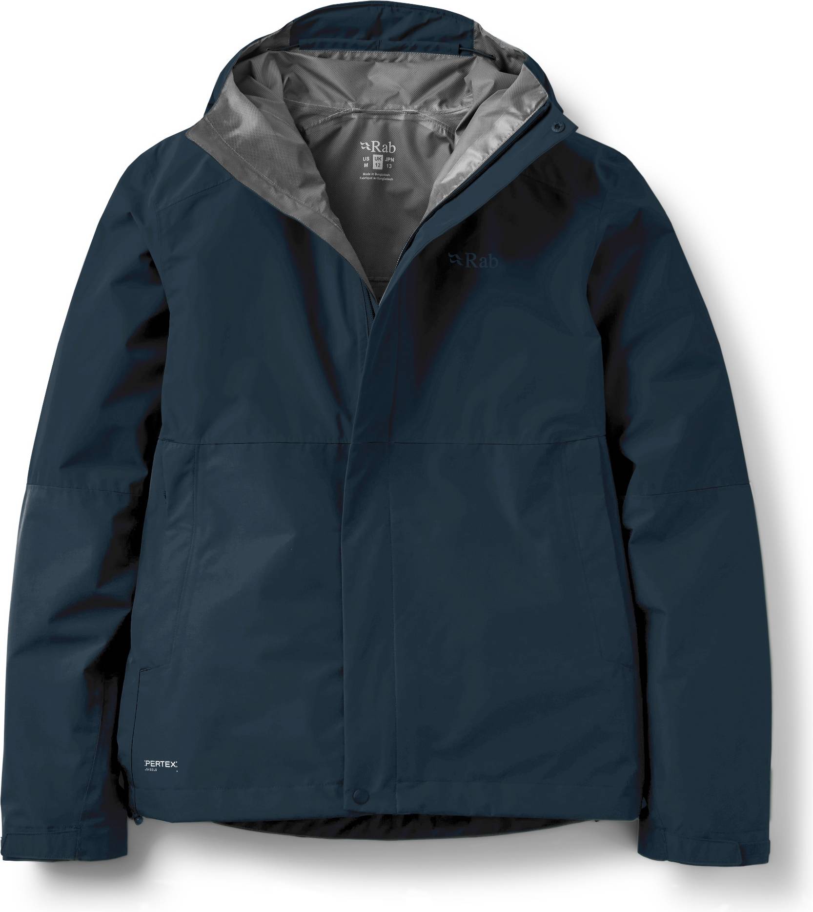 Rab Downpour Jacket Waterproof Shell - Galaxy Blue