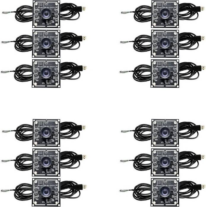 Typecat 12PCS 100 Degree Camera Module 1MP