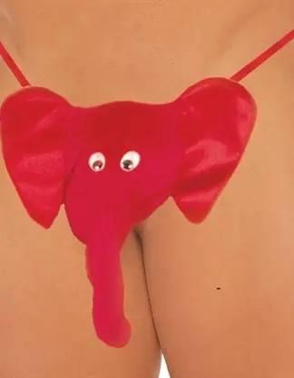 G string underwear Mr Peanuts G-String - Red