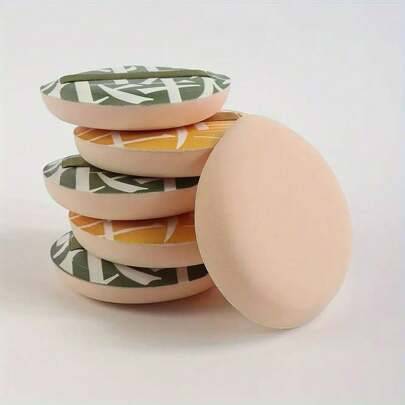 Shein Hydrophilic Polyurethane Makeup Sponge Set Soft Powder Puff - Multi-Functional
