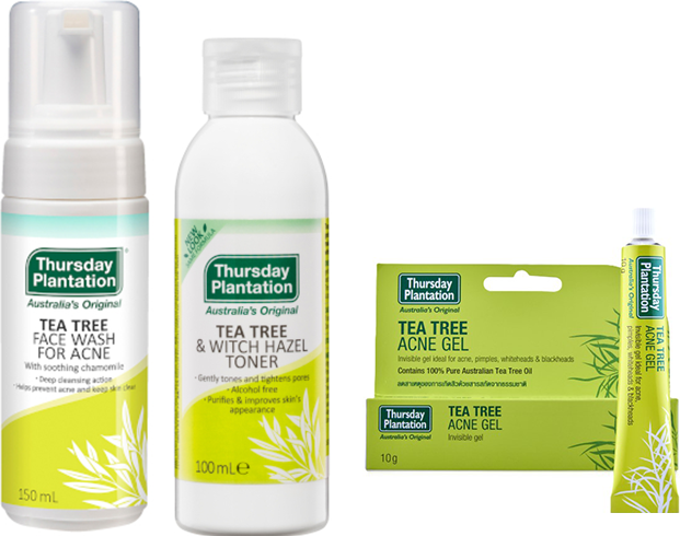Thursday Plantation Tea Tree Face Routine Set A Black
