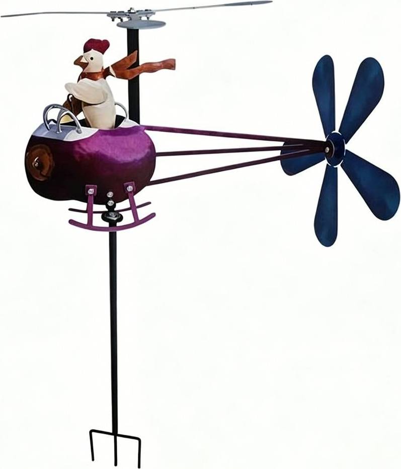 Leaper Rotatable Windmill Stake Style 5