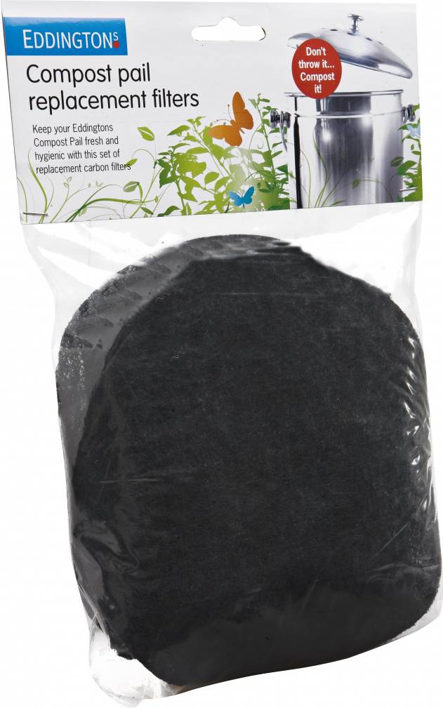 Eddingtons Compost Pail Replacement Filters 2 Pack