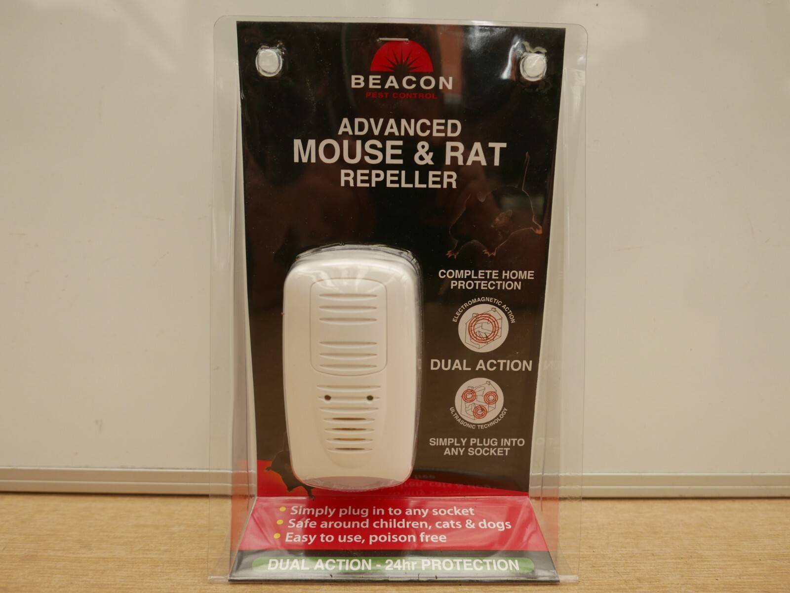 Rentokil Plug In Advanced Ultrasonic Mouse Rat Repeller